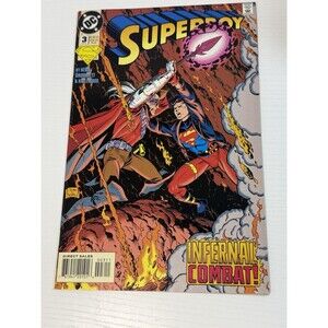 SUPERBOY #3, 3rd Series, April 1994, DC Comics, NM- CONDITION, Infernal Combat